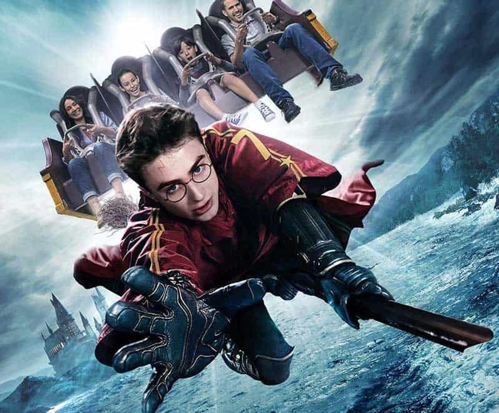 Harry Potter and the Forbidden Journey experience concept attractions