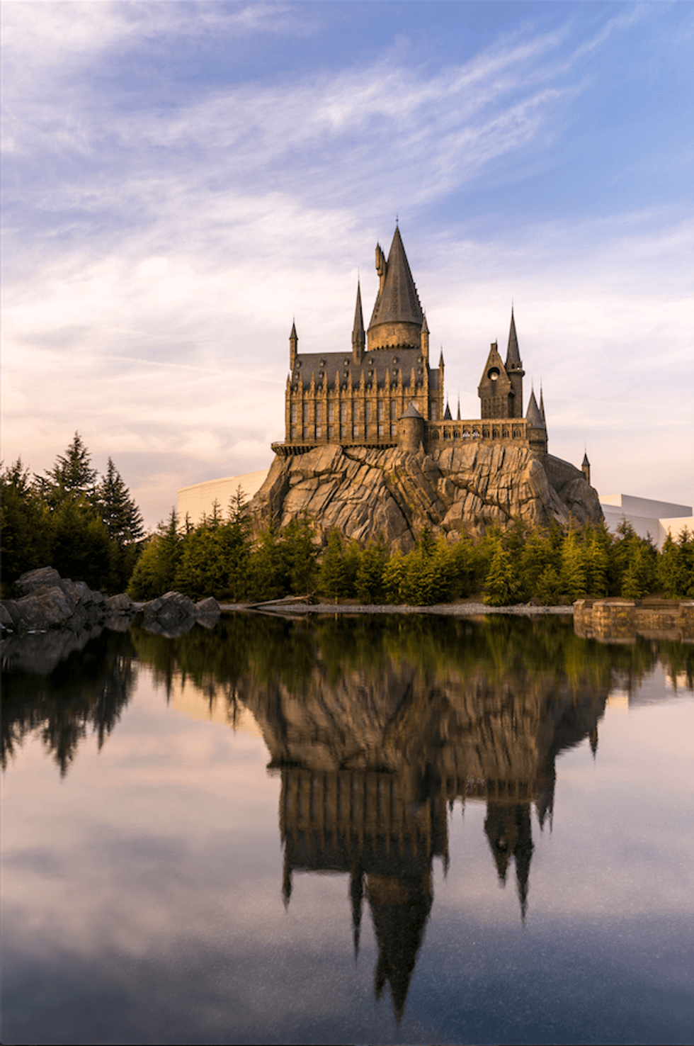 harry potter and the forbidden journey theme park 3D technology