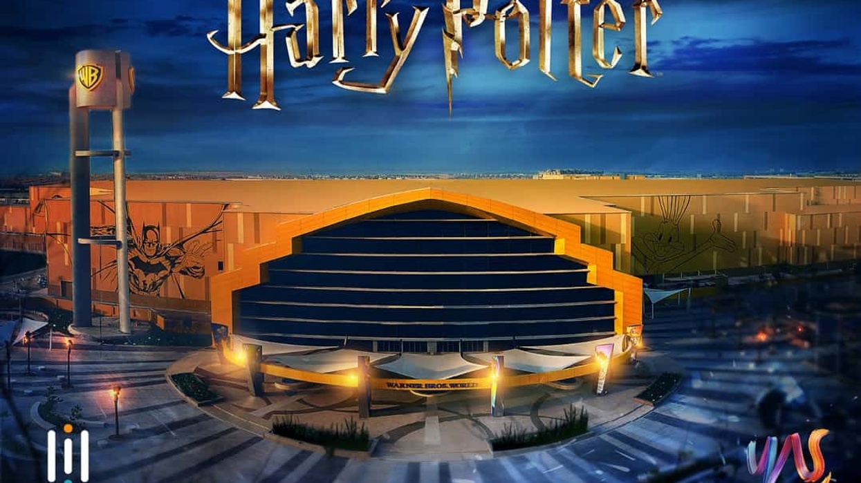 harry potter land warner bros world abu dhabi