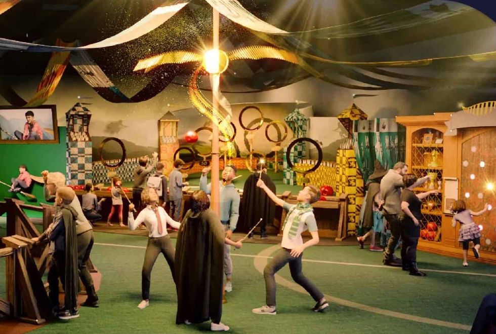 harry potter magic at play