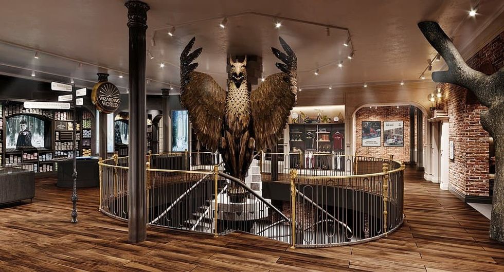 harry potter new york flagship store