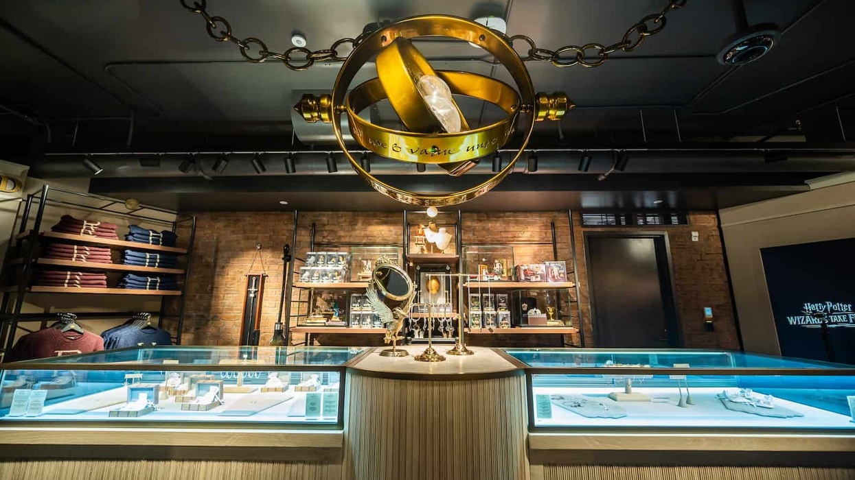 harry potter store new york interior