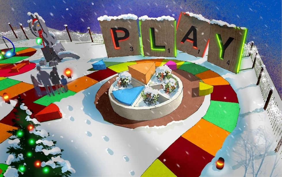 Hasbro Game Park Winter Look