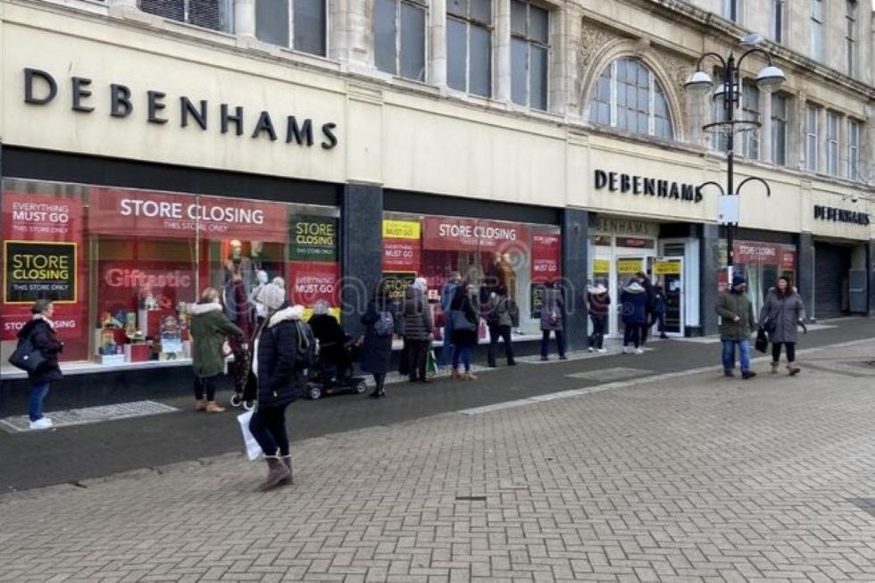 Hastings Debenhams store