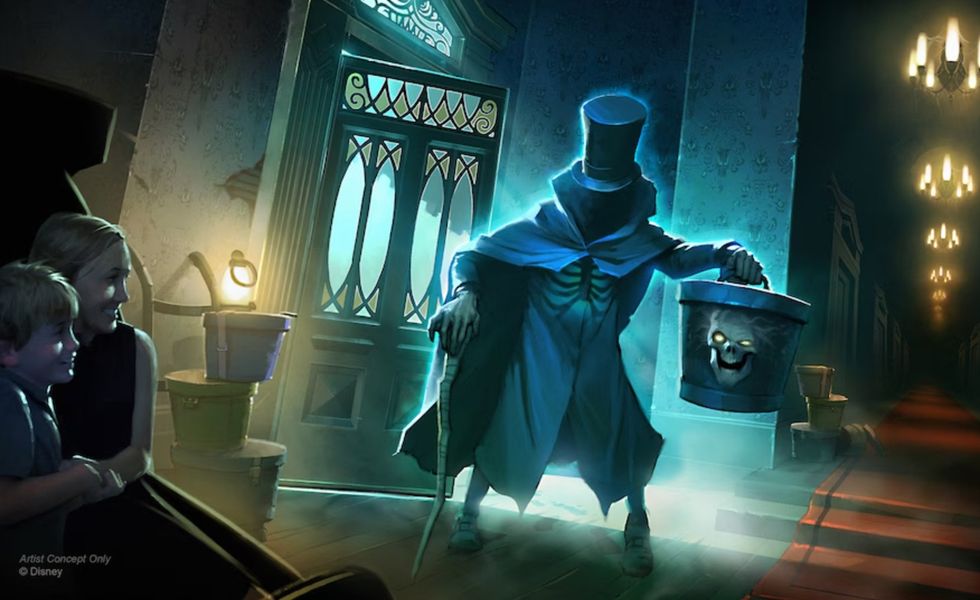 hatbox ghost magic kingdom disney