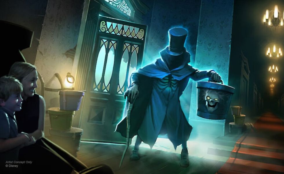 hatbox ghost magic kingdom disney