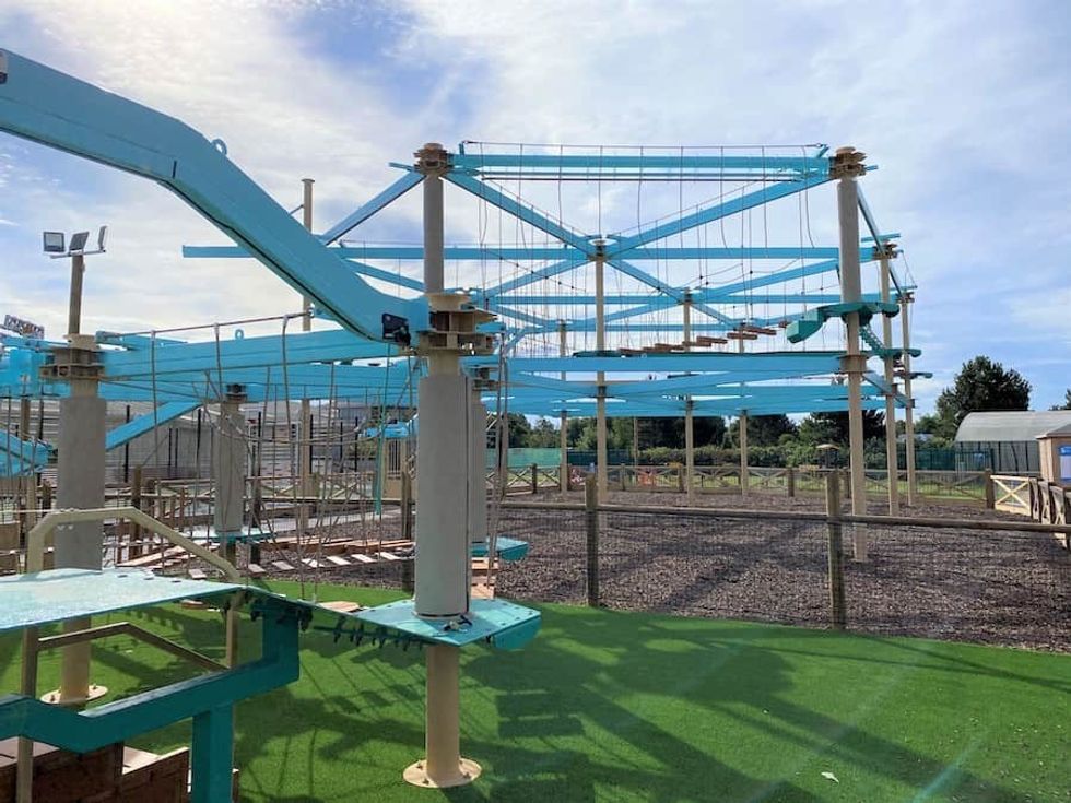 Haven Holiday Parks high ropes course