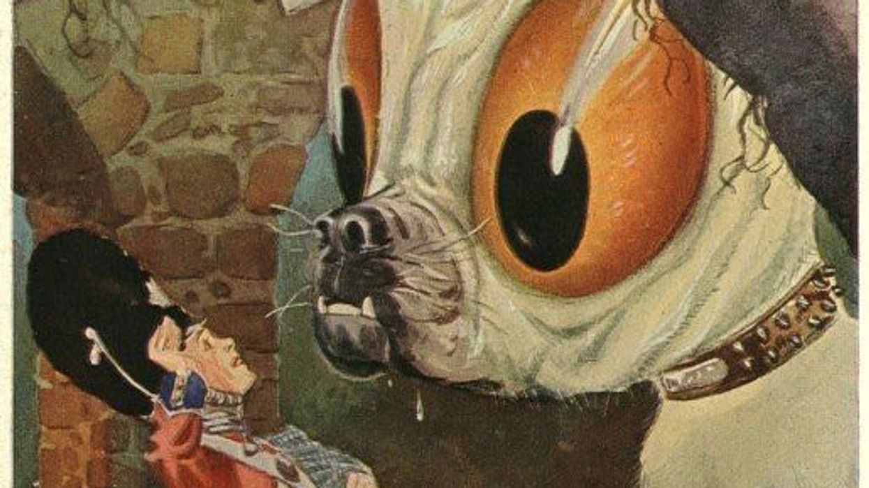 HC Andersen Axel Mathiesen, illustration for "The Tinderbox," 1928