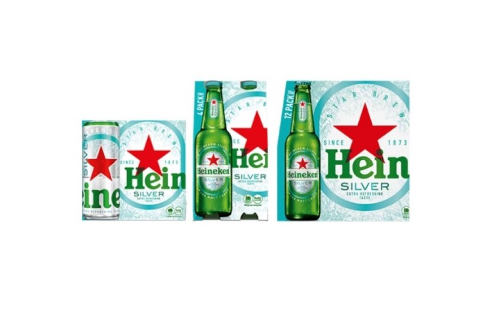 Heineken Silver Product Range