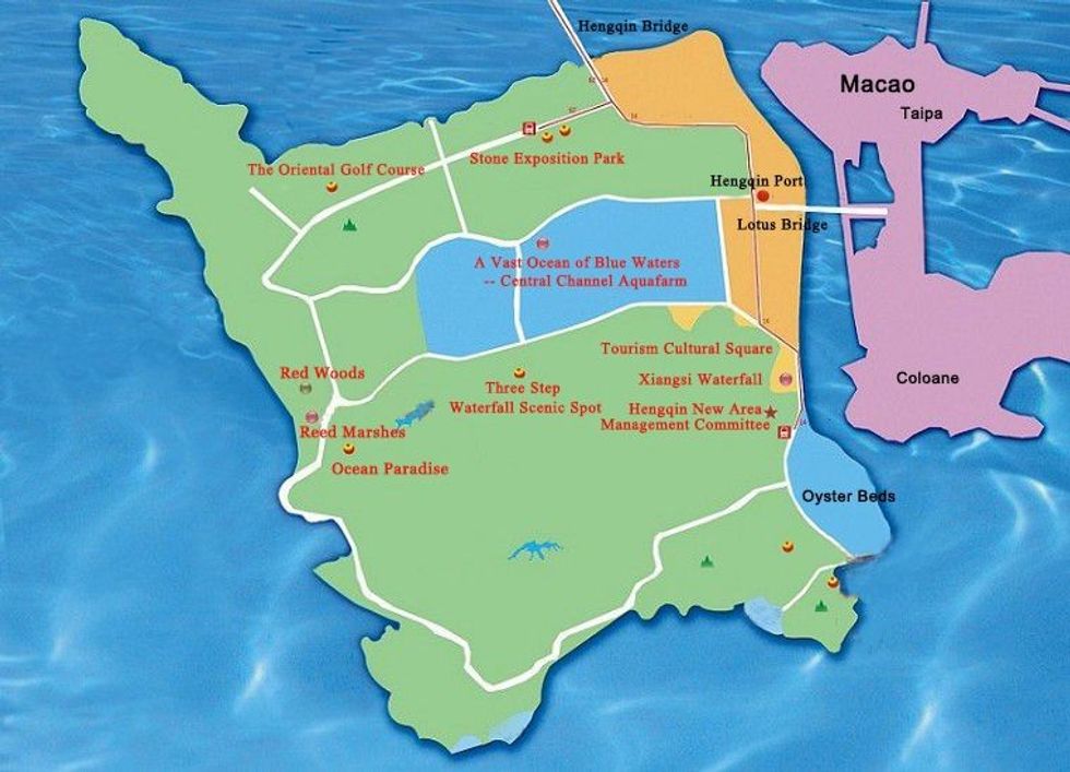 Hengquin Island zhuhai china