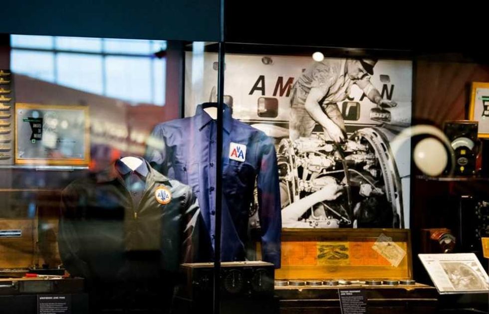heritage exhibit at american airlines museum