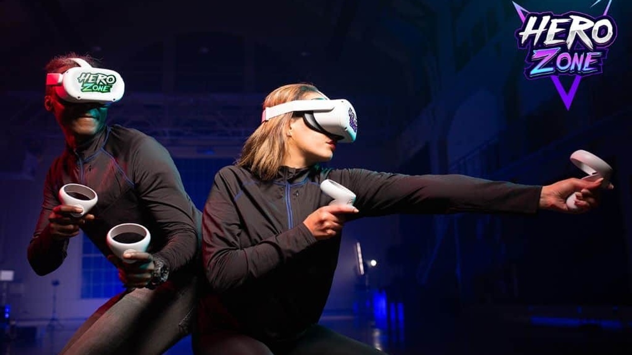 Hero Zone VR action shot