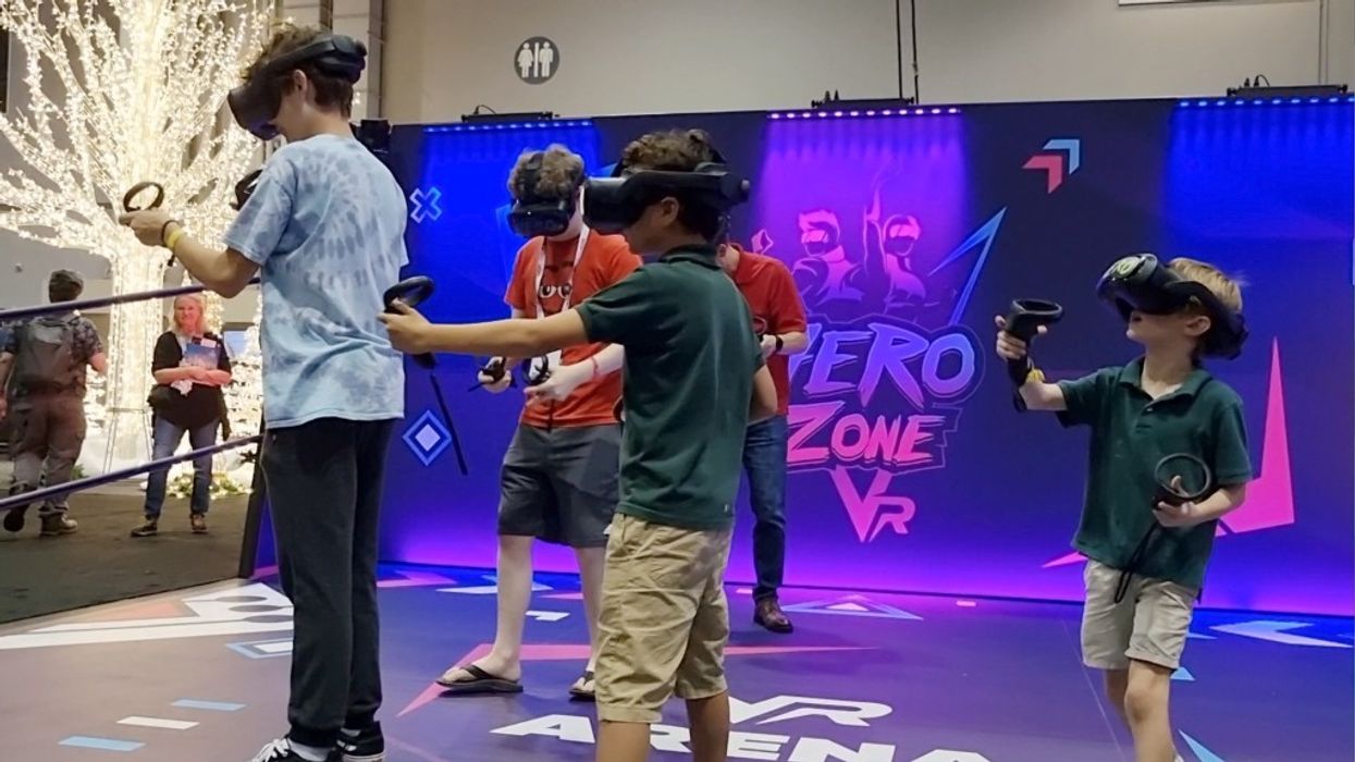 Hero Zone VR children playing