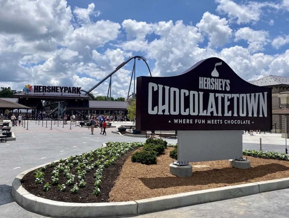 Hershey's Chocolatetown entrance