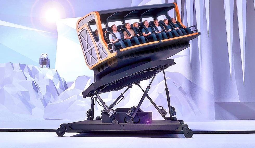 HEXaPOT® Dark Ride: Next-Generation Ride System by Simtec Systems