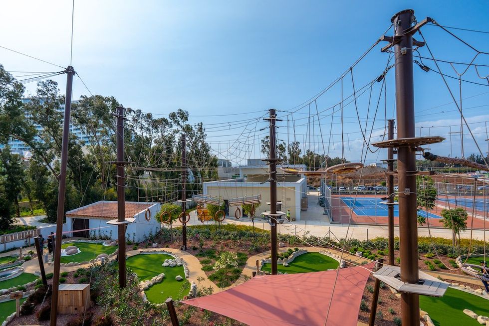 High ropes COD Cyprus