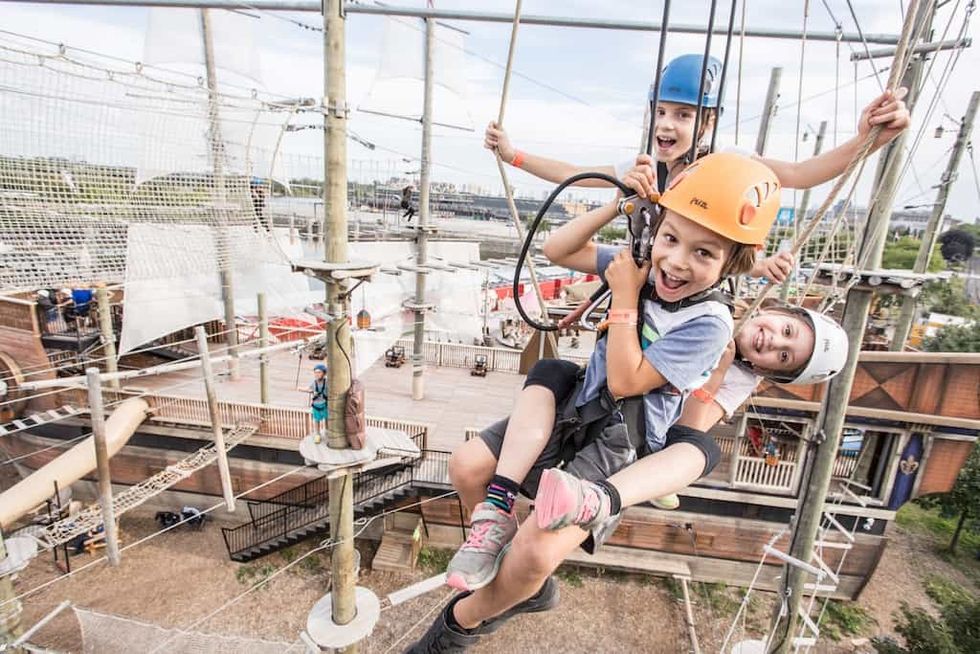 High ropes Old Port Montreal