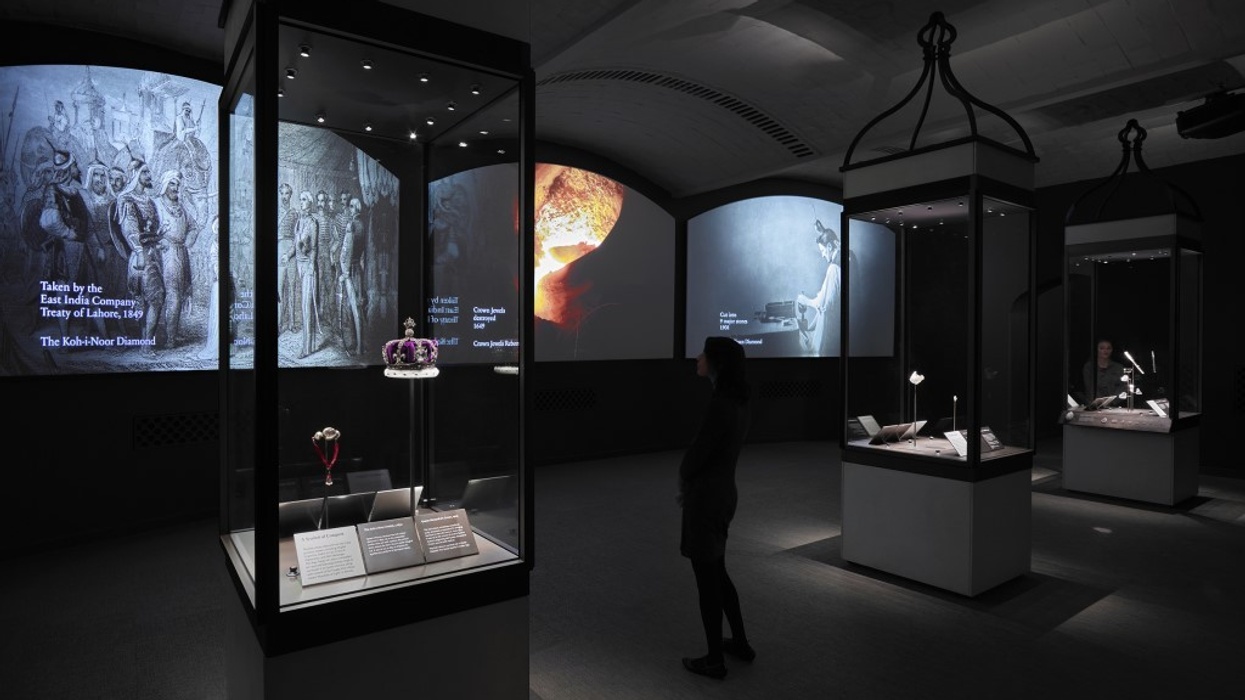 Historic Royal Palaces new Crown Jewels exhibition courtesy of RAA Andrew Lee