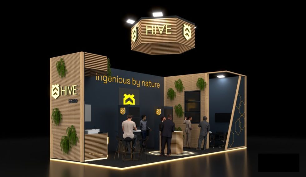 Hive ISE 2025 stand