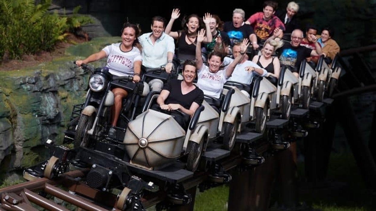 Hogsmeade Hagrid's Magical Creatures Motorbike Adventure, story coaster