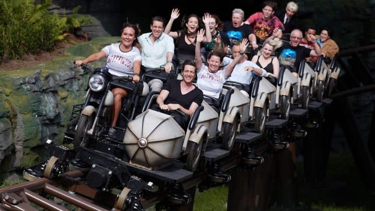 Hogsmeade Hagrid's Magical Creatures Motorbike Adventure, story coaster