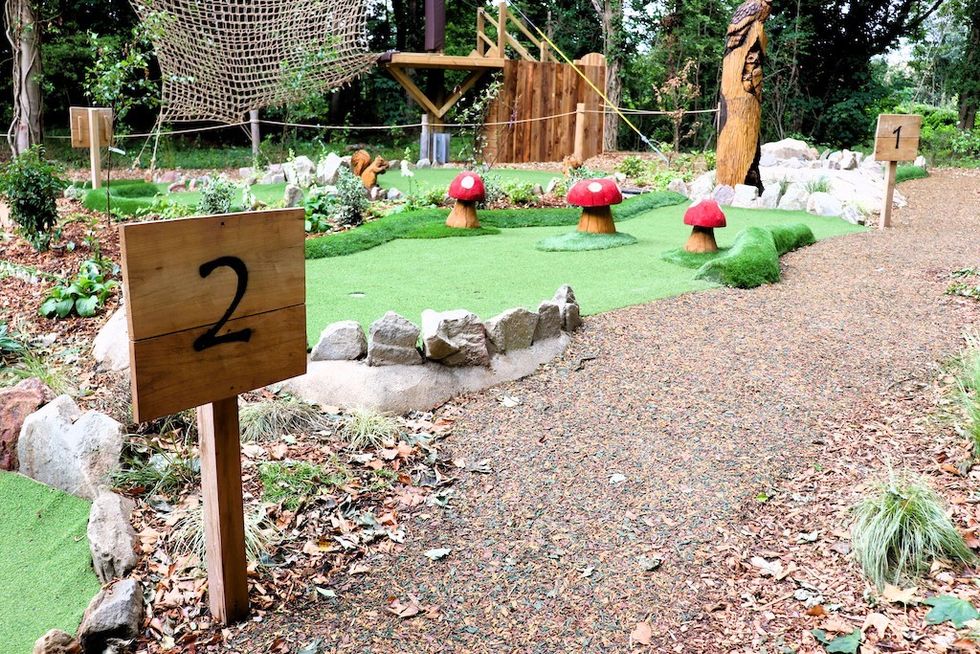 hole 2 iron pitt woods