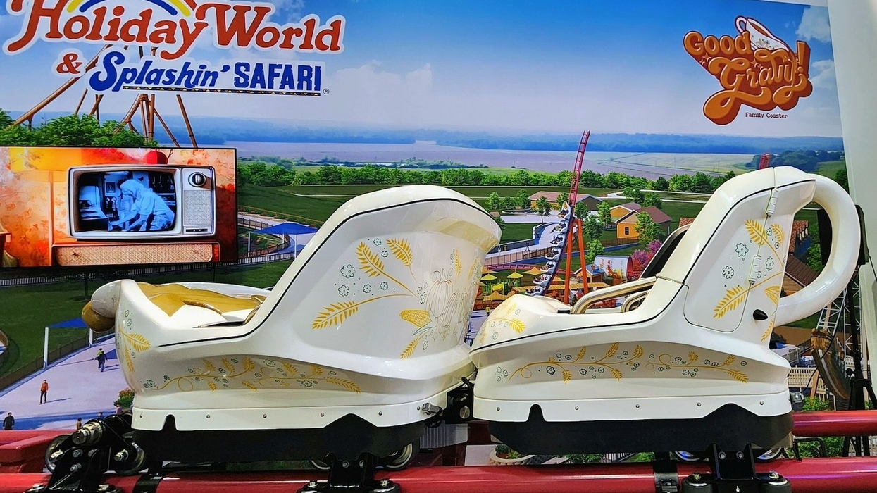 holiday world good gravy coaster train