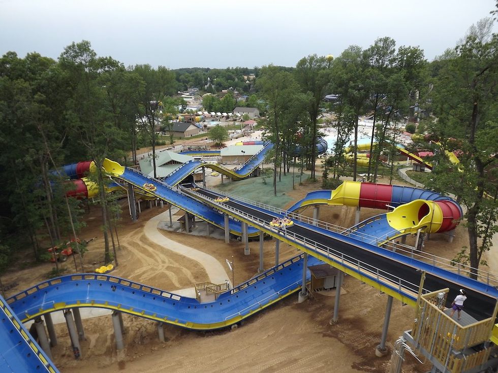 Holiday World Mammoth water coaster