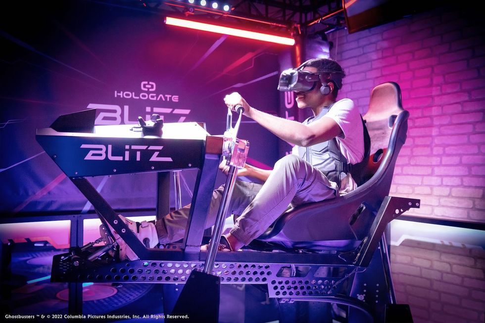 hologate ghostbusters Immersive experience