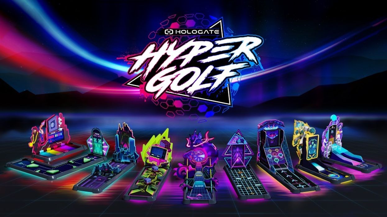 HOLOGATE HYPER GOLF US launch