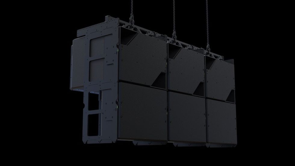 Holoplot X1 Matrix Array with rigging