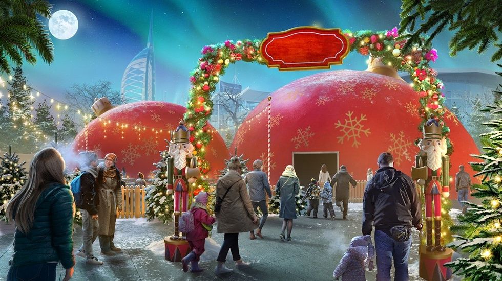 Holovis Landsec ApolloDome Christmas