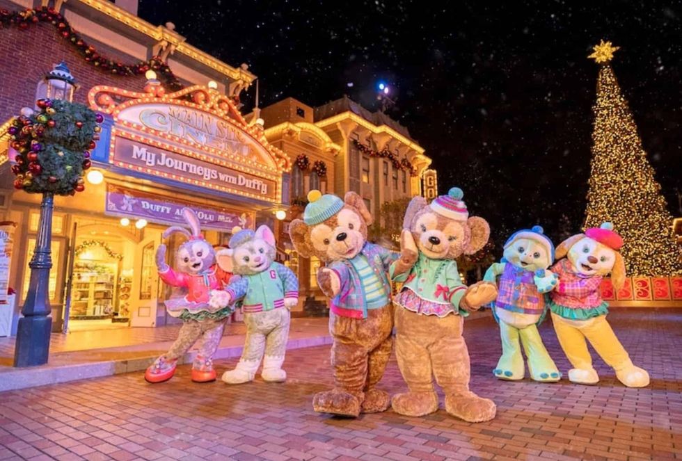 hong kong disneyland christmas