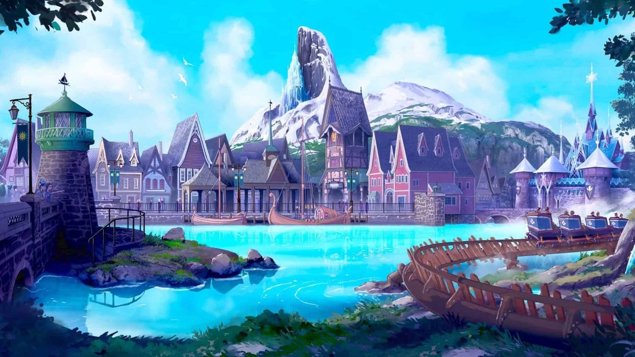 hong kong disneyland frozen