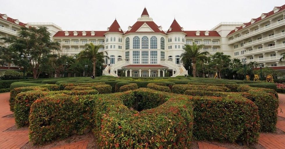 Hong Kong Disneyland Hotel themed resort design