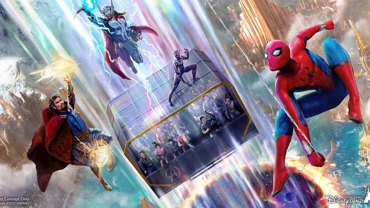 hong kong disneyland new marvel attraction