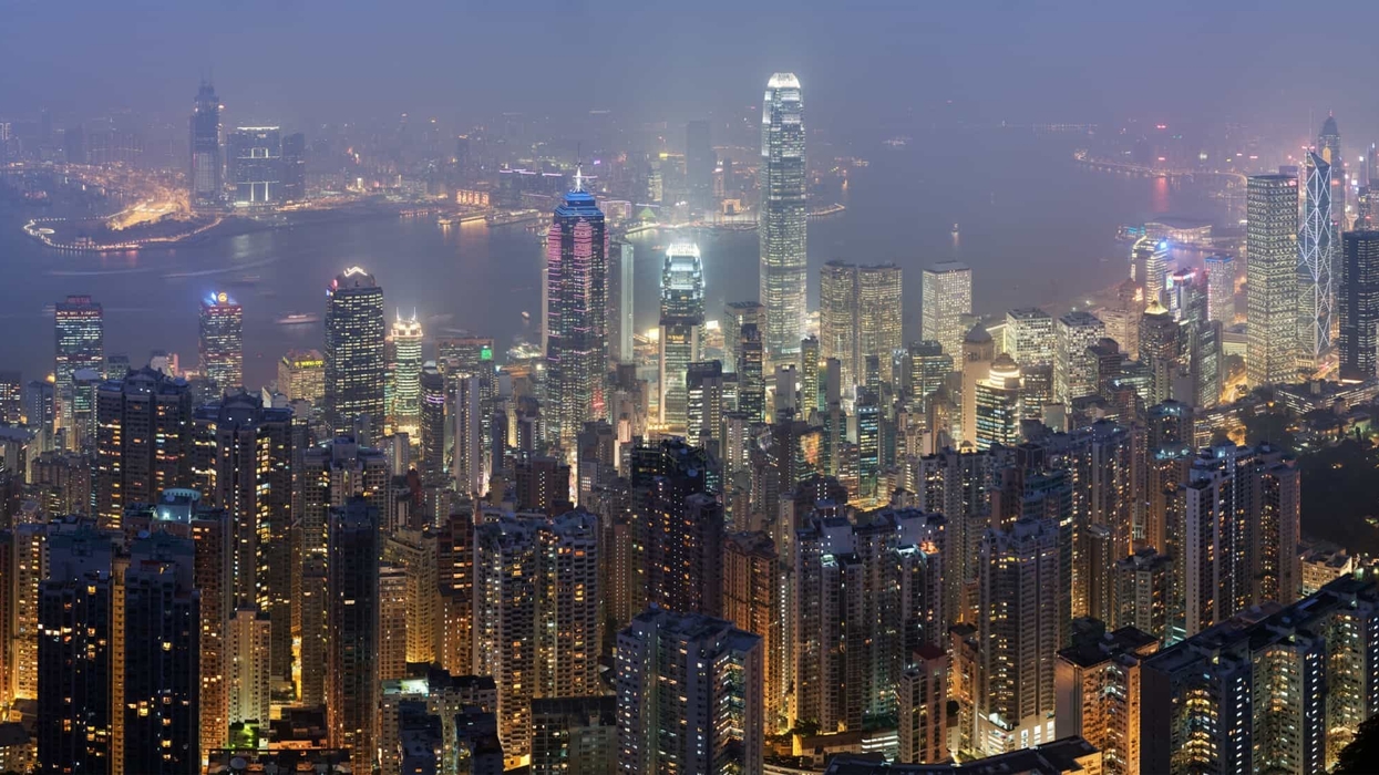 hong kong skyline