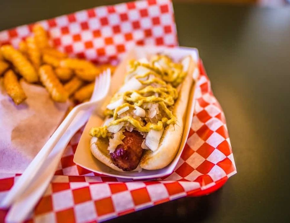 hot dog and fries personalisation