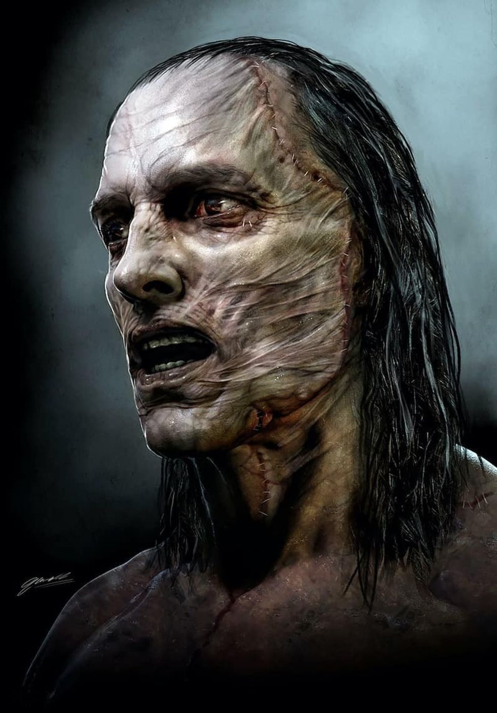 House of frankenstein-monster-3d-model