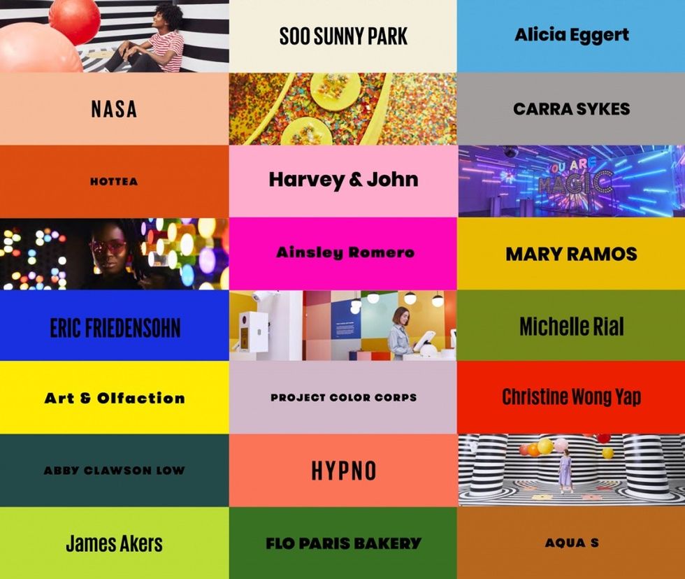 Houston_artists at Color Factory