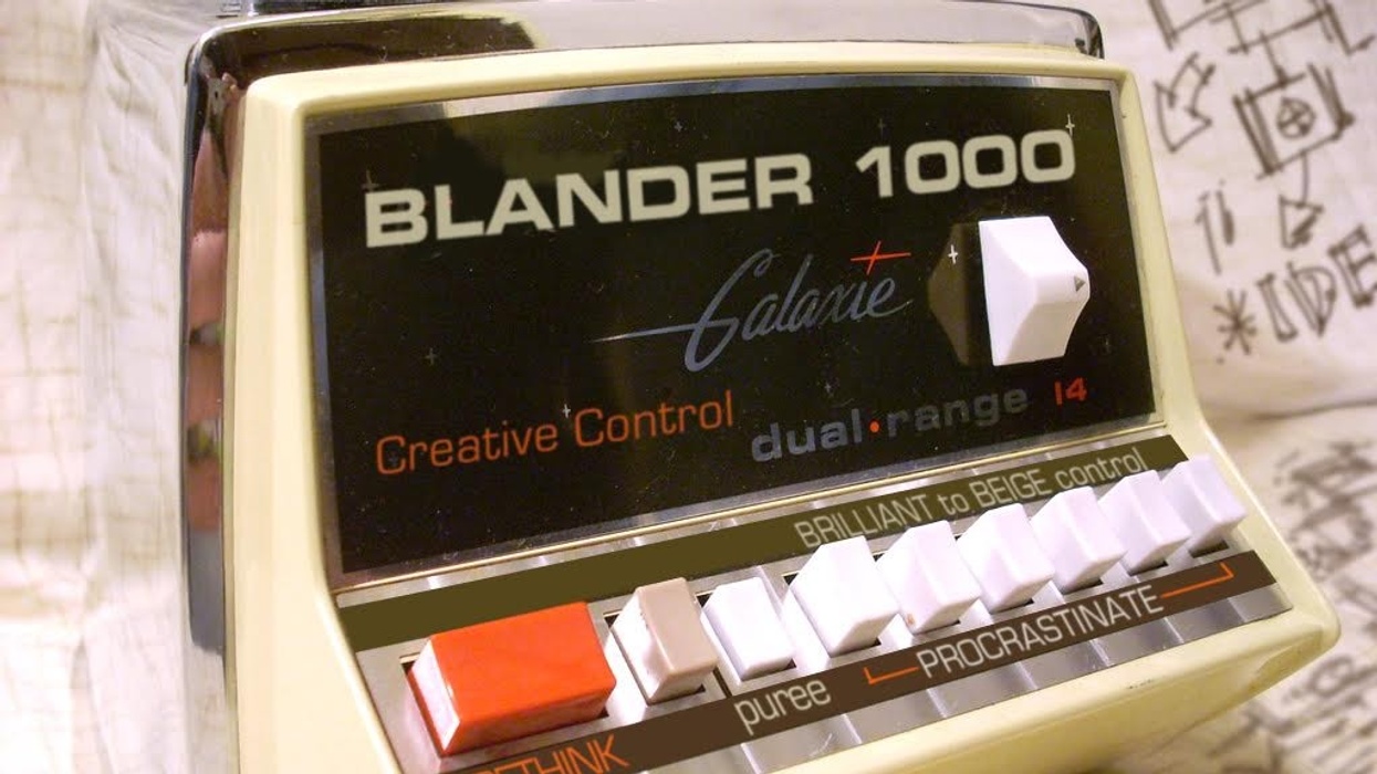 How a big idea in theme design can go though the blander