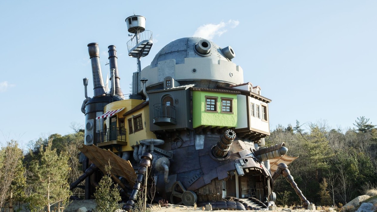 howl's moving castle ghibli park
