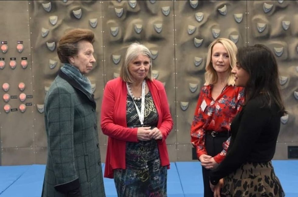 HRH Princess Royal The Chamwell Centre Gloucestershire