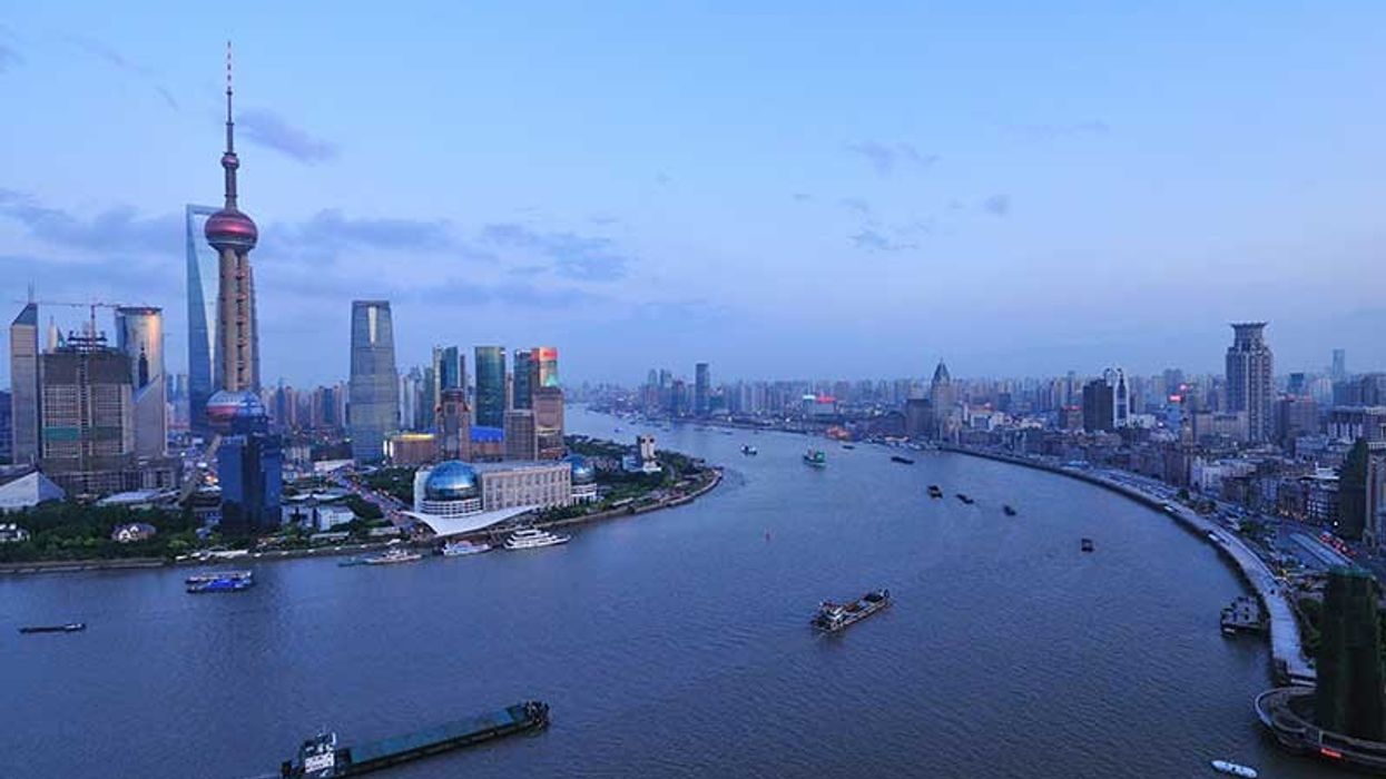 Huangpu River, site of planned agricultural park