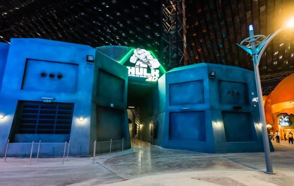 Hulk 3D Ride by Falcon's Creative Group