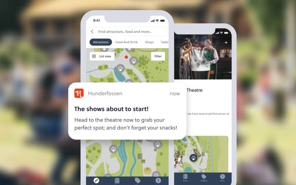 Hunderfossen Park app Attractions.io
