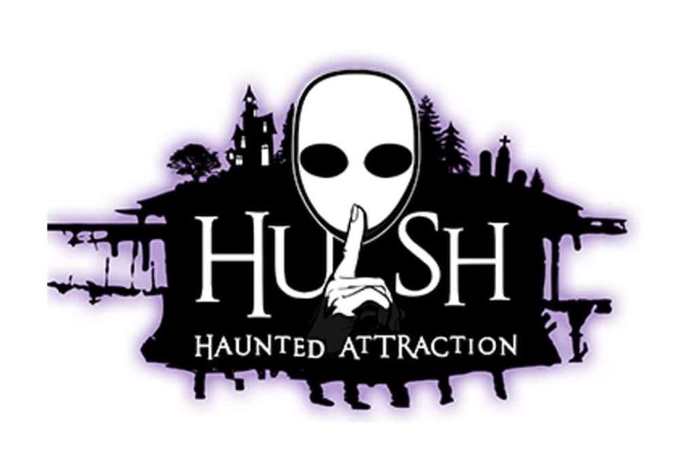 Hush Haunted Attraction Logo