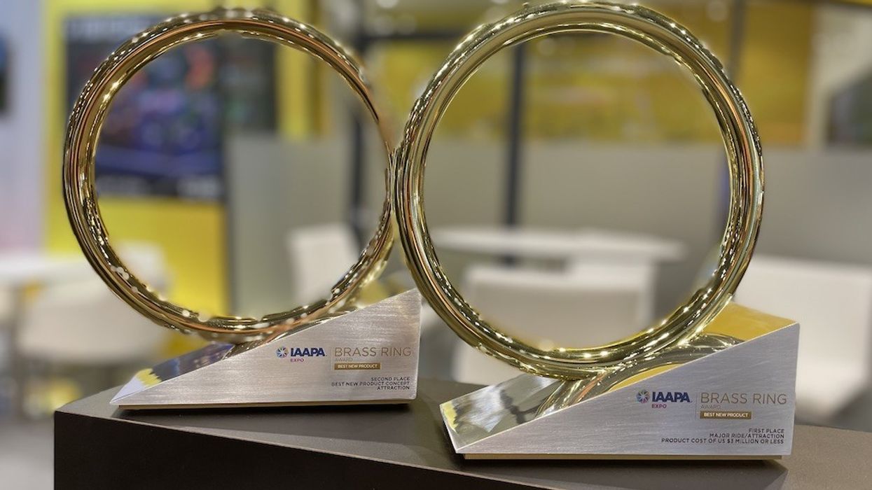 Huss IAAPA Brass Ring Awards