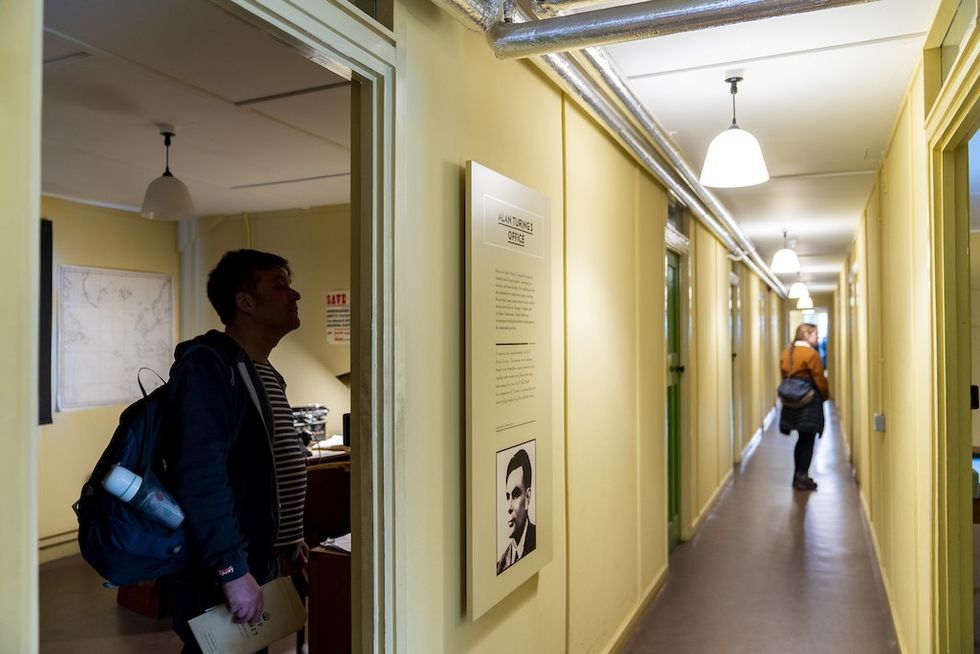 Hut 8 - Alan Turing's Office, courtesy of Bletchley Park Trust