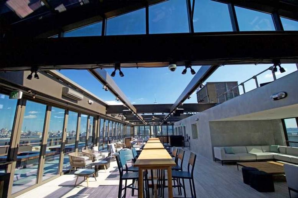 hyatt house openaire glass enclosure